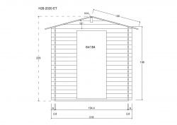 Gartenhuser H28-2020-ET