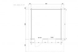 Gartenhuser H28-3020-ET-EF