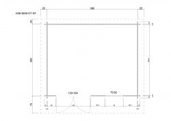 Gartenhuser H28-3830-DT-EF