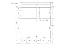 Gartenhuser H28-3842-2ET-EF