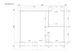 Gartenhuser H28-4230-ET-EF