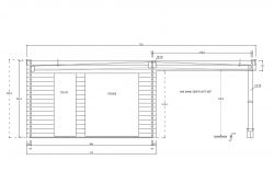 Gartenhuser H45 3949+320FS-2DT-3EF