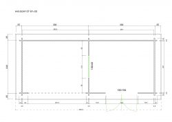 Gartenhuser H45-3024F-DT-EF + SD