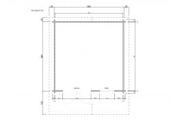 Gartenhuser H45-3630-DT-EF