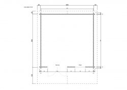 Gartenhuser H45-3939-DT-EF