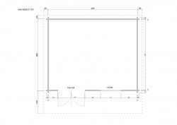 Gartenhuser H45-4839-DT-DF