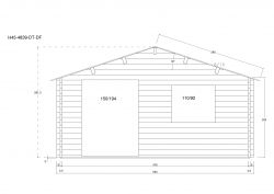 Gartenhuser H45-4839-DT-DF