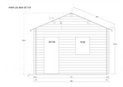 Gartenhuser H45PLUS 3842-2ET-EF