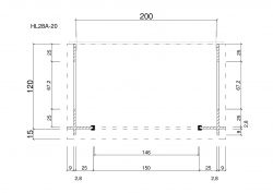 Gartenhuser HL28A-20