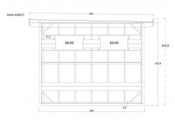 Gartenhuser MHH-4030-F