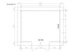 Gartenhuser TS-H28-3024F-DT