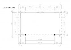 Gartenhuser TS-HL28-1221P