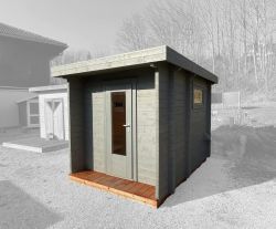 Gartensaunas H58-2227F+40VT-2ET-FF