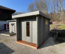 Gartensaunas H58-2227F+40VT-2ET-FF